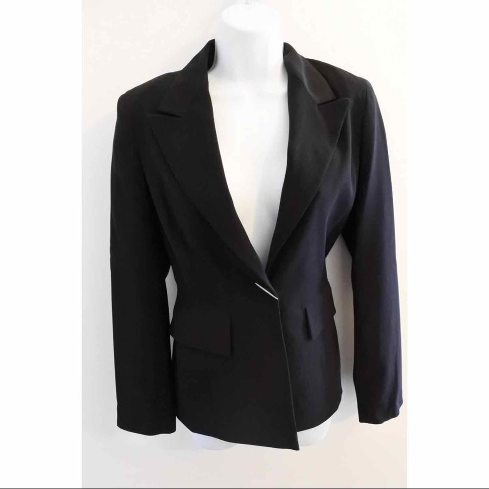 🇫🇷 KOOKAÏ black jacket metal button FR40/US8
